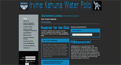 Desktop Screenshot of irvinewaterpolo.org